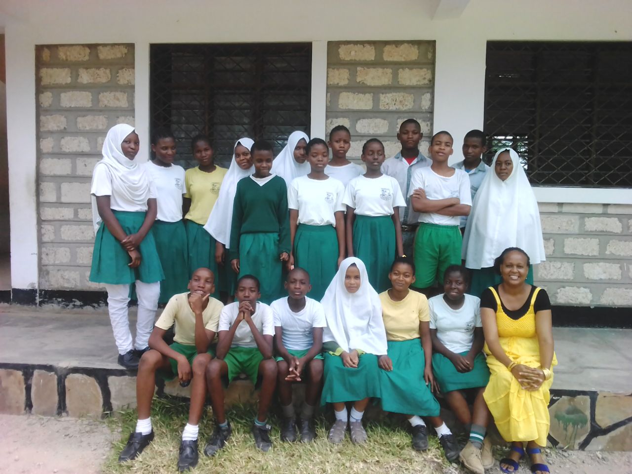 8. Klasse der Elimu Ya Kenya School